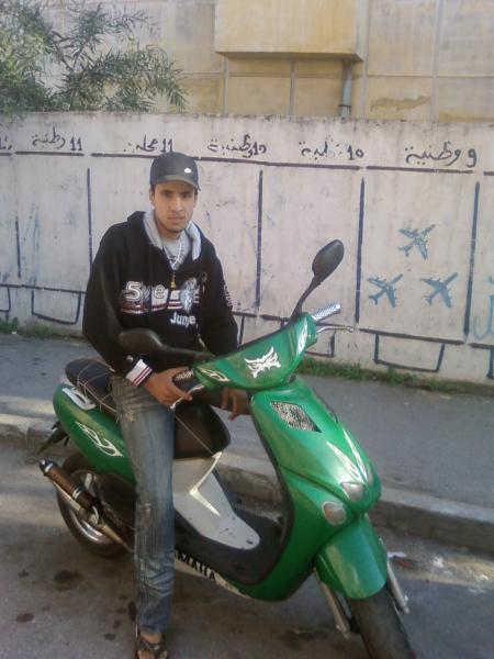 abdo avec son moto